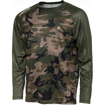 BLUZA UV CAMO/GREEN LONG...