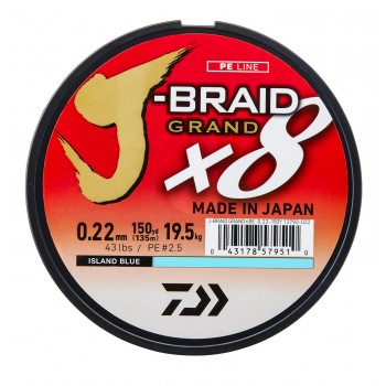 FIR J-BRAID GRAND X8E BLUE...